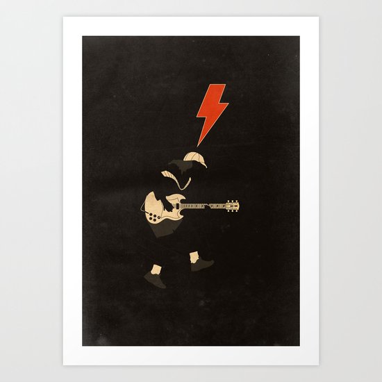 ACDC - For Those About to Rock! Art Print