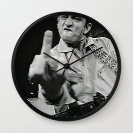 Johnny Cash Wall Clock