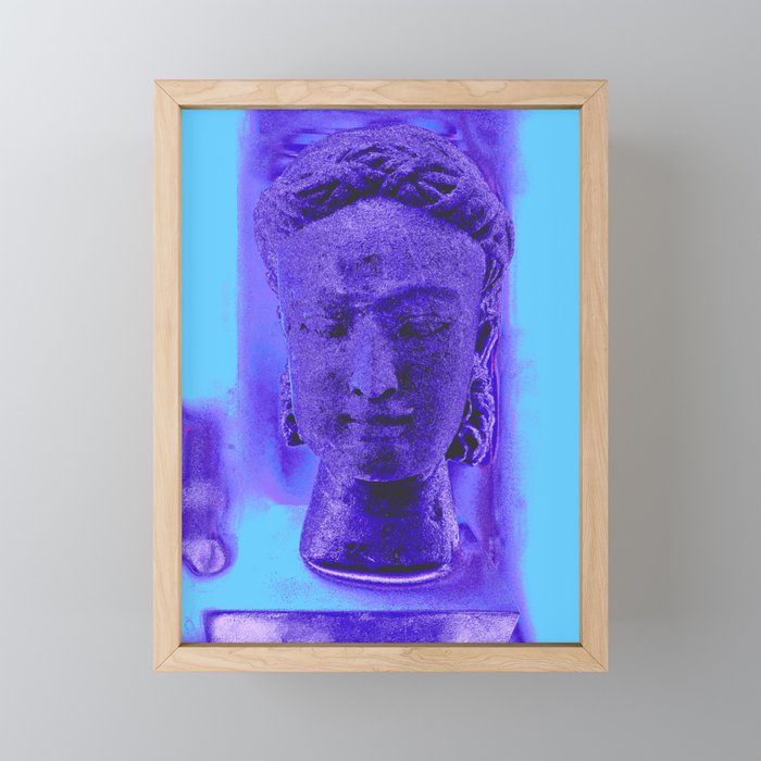 Meditating Buddha 2 Framed Mini Art Print