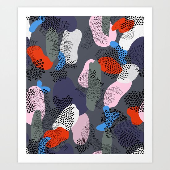 Midnight Stroll Art Print