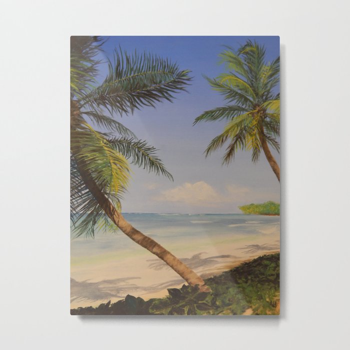 Palm Tree Metal Print