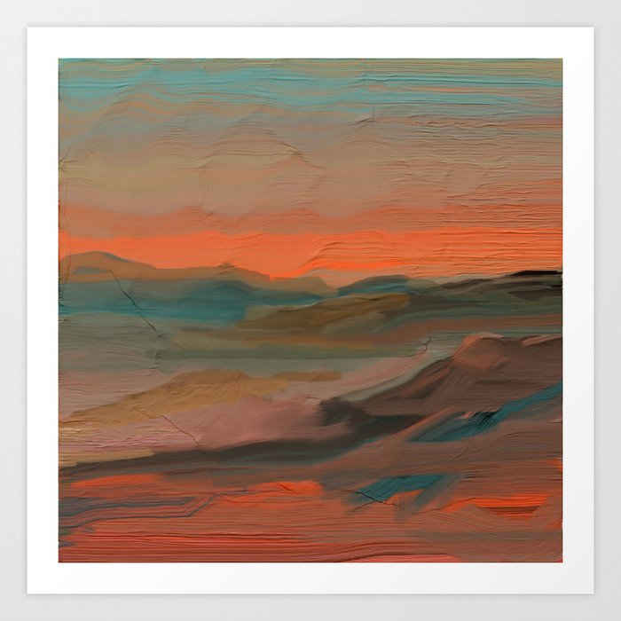 Southwestern Sunset Kunstdrucke
