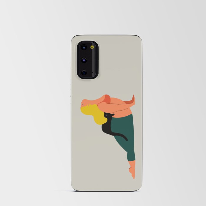Yoga With Cat 08 Android Card Case