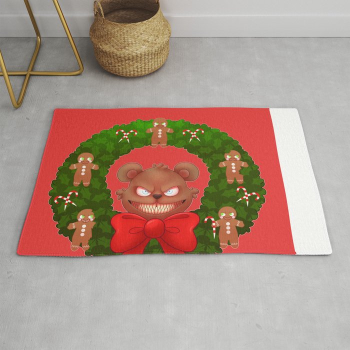 Merry Krampus Rug