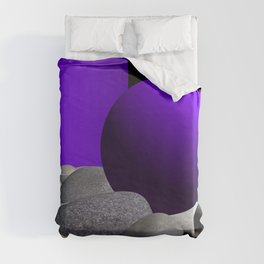 go violet -61- Duvet Cover