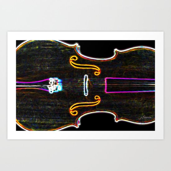 Cello Art Print