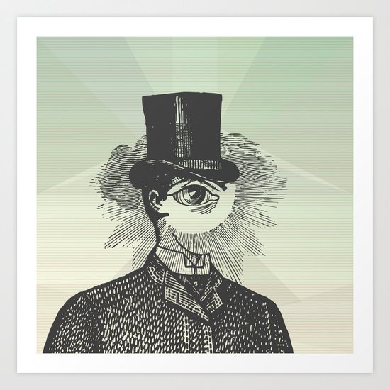 Eyeliner Art Print
