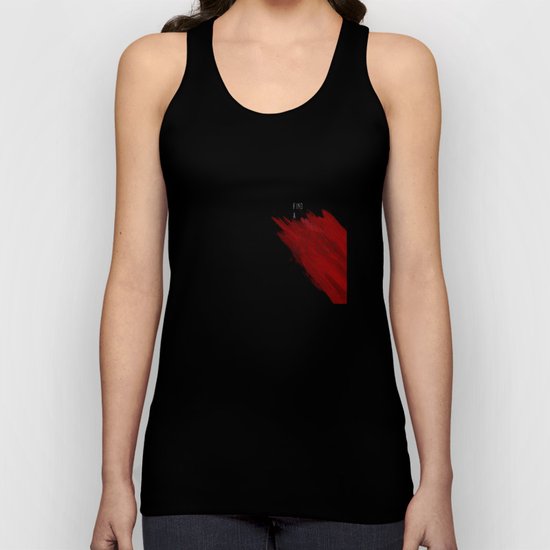 quote: find A beautiful place and get lost Unisex Tank Top