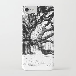 Angel oak tree iPhone Case