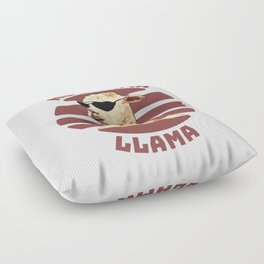 No Drama Llama Floor Pillow