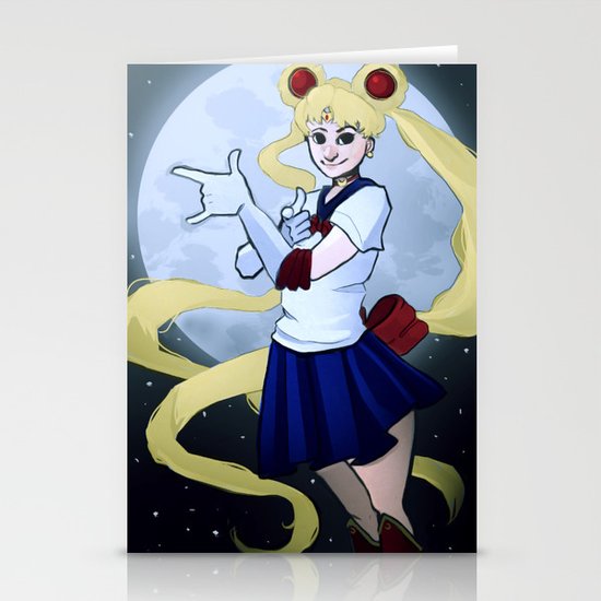 sailor moon Stationery Cards