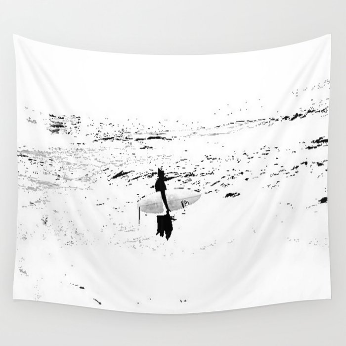 Surfer  Wall Tapestry