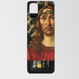 The Man of Sorrows by Sandro Botticelli Android Card Case