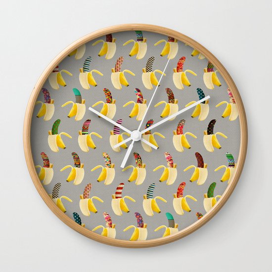 Anna Banana Wall Clock