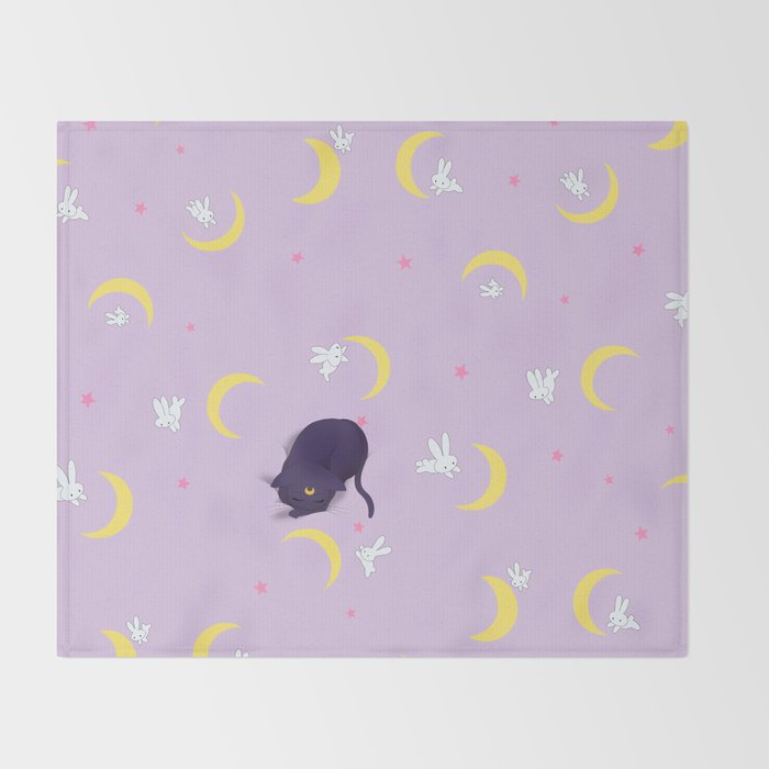 Sailor Moon Bed Throw Blanket By Albertosancami Society6