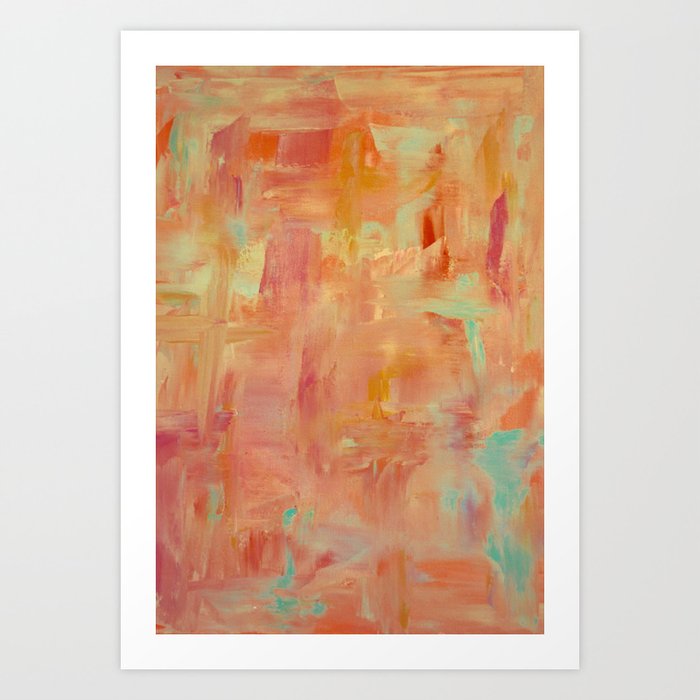 Tutti Frutti Art Print By Himherabstractart Society6