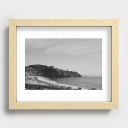 NEWPORT BEACH Recessed Framed Print