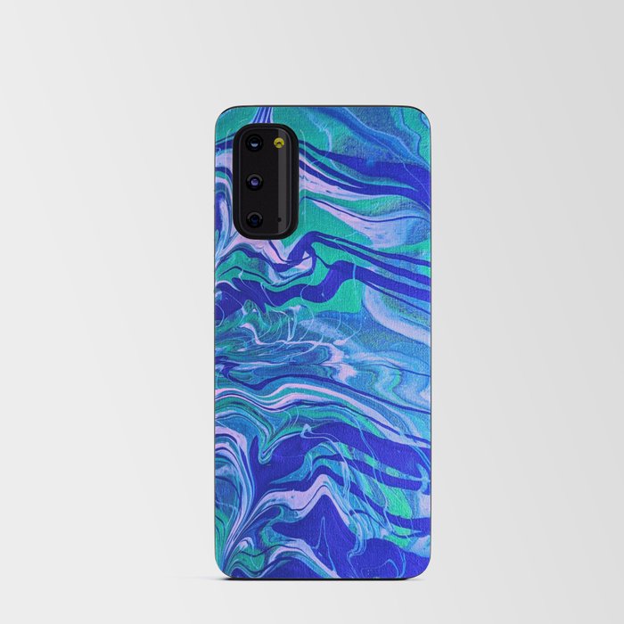 Good to Be Green - Fluid Art Android Card Case