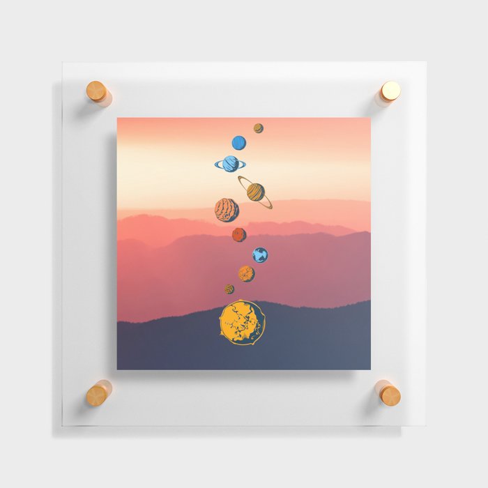 planet Floating Acrylic Print