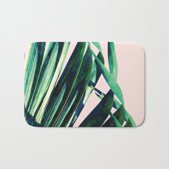 Palm V2 #society6 #decor #buyart Bath Mat