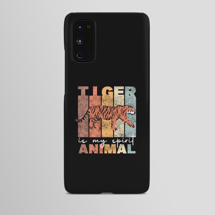 Tiger Is My Spirit Animal - Sweet Tiger Vintage Android Case