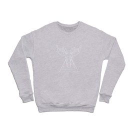 Heavy metal moose Crewneck Sweatshirt