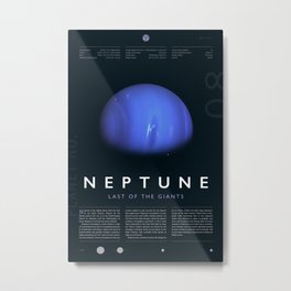 Neptune Metal Print