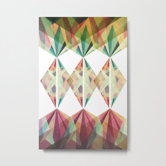 Mirrors Metal Print