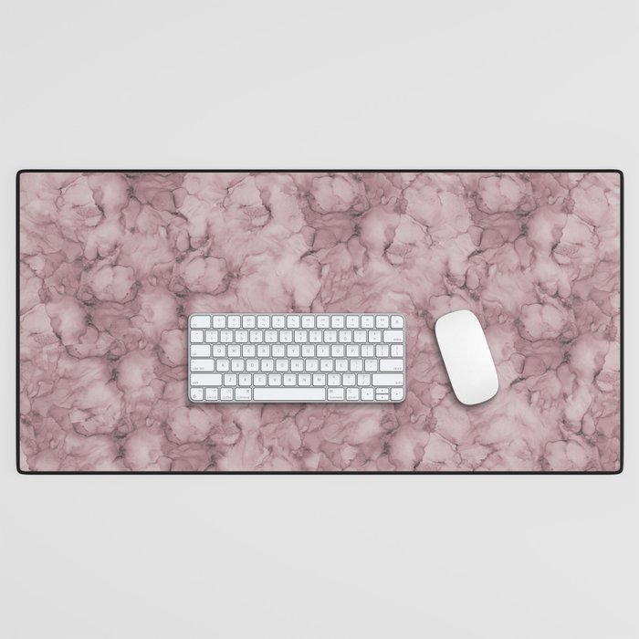 Rose inkiness 2 Desk Mat