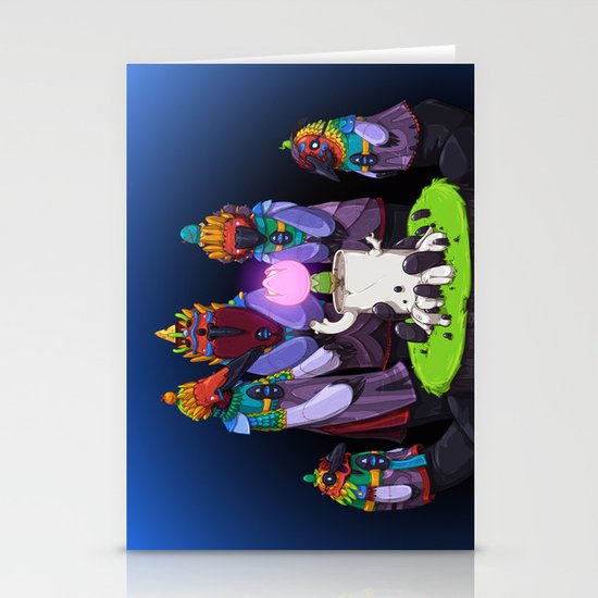 Shadow Puppets Stationery Cards