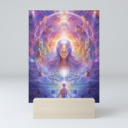 Ascended Masters Mystics Cosmic Galaxy Mini Art Print