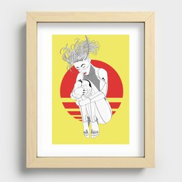 Android Girl Recessed Framed Print