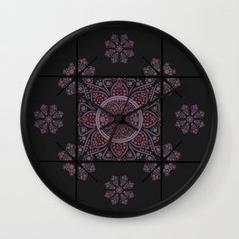 Dot Mandala Wall Clocks For Any Decor Style Society6