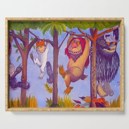The Wild Things Are Romp Serving Tray