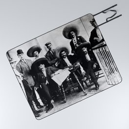 Emiliano Zapata Mexican Revolution Mexico Picnic Blanket