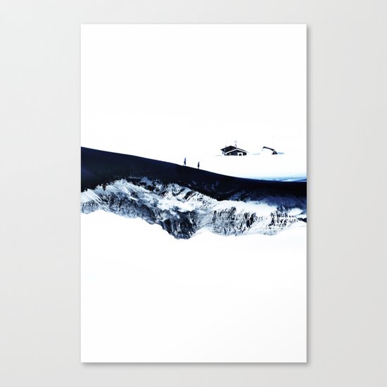 Hiking for Winter Canvas Print
