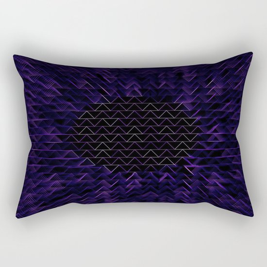 Triangle Inhalation Rectangular Pillow