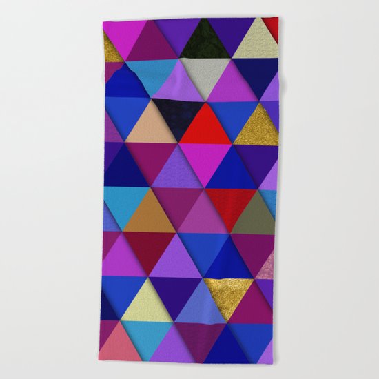 Abstract #276 Beach Towel
