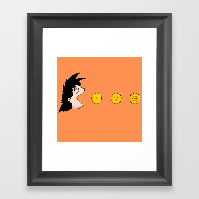 Goku Framed Art Print