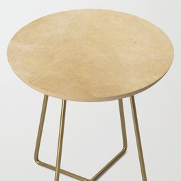 Leather texture - drumhead Side Table