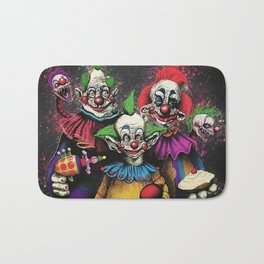 Killer Klowns From Outer Space Bath Mat | Clowns, Painting, Scary, Klowns, 80S, Movie, Cult, Retro, Alien, Film 