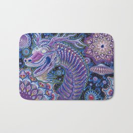 Chinese Dragon - Every Day Is A New Year Bath Mat | Space, Sci-Fi, Pop Surrealism, Animal 