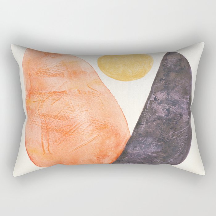 Sun-kissed Tulip Rectangular Pillow