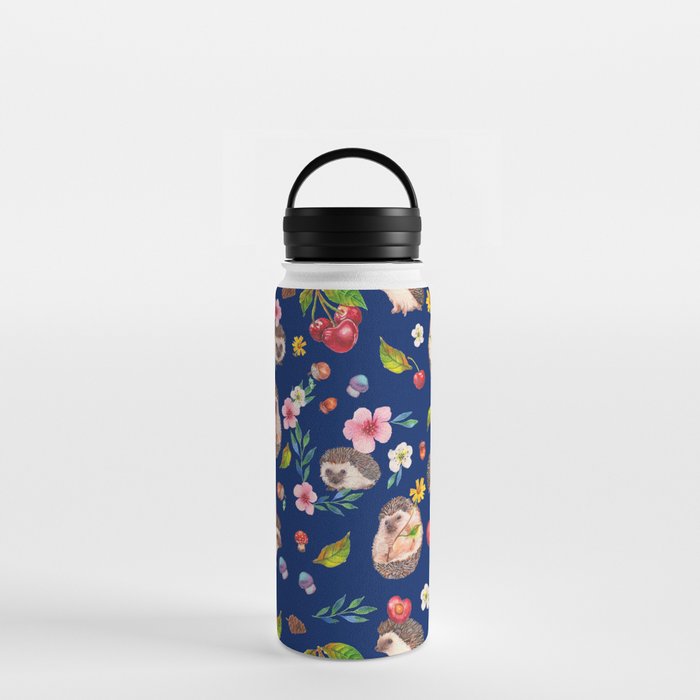 Hedgehog with cherries - BBG Water Bottle
