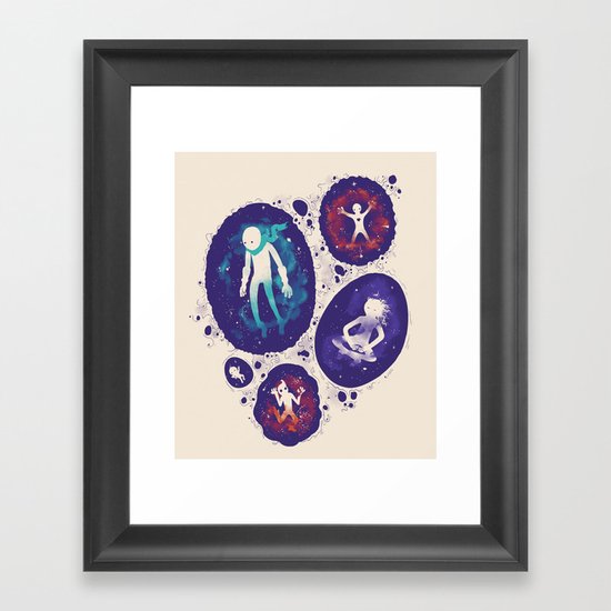 Personal Space Framed Art Print
