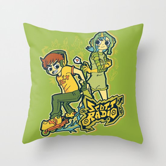 Scott Radio!!! Throw Pillow
