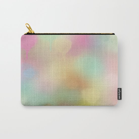 Soft pastel watercolour abstract Carry-All Pouch