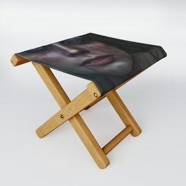 The goddess of music Folding Stool