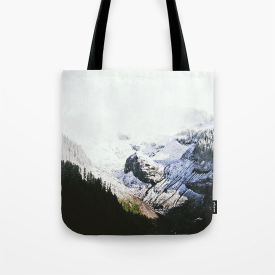 Mountain Valley Contrast Tote Bag