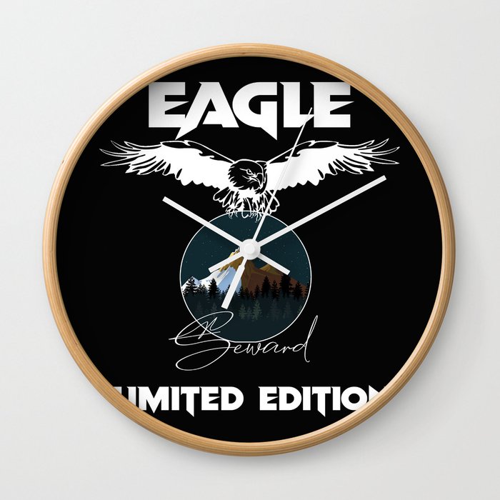 Eagle Limited Edition Seward Retro Vintage Wall Clock